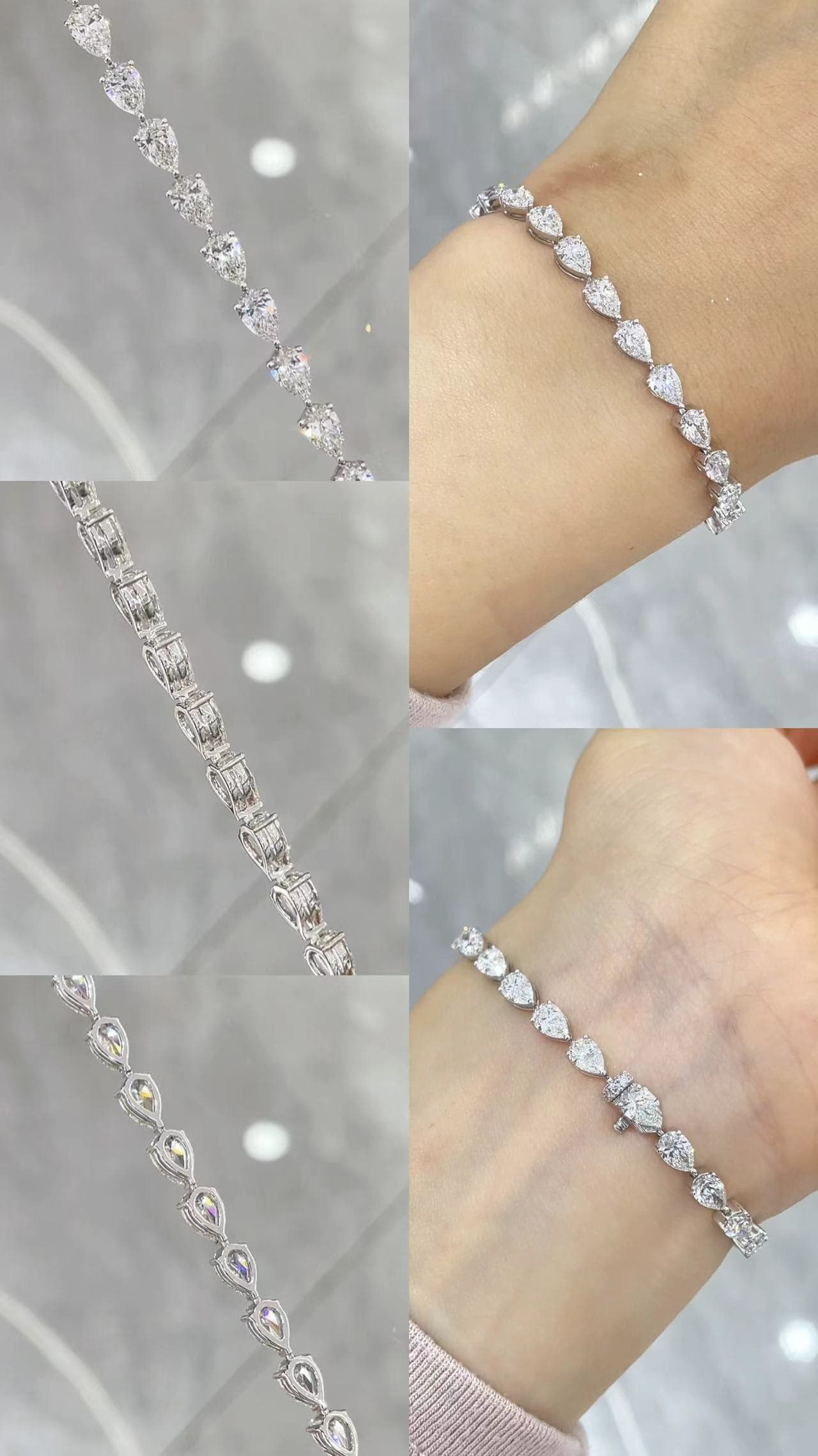 18K 30 分規格水滴手鍊 - 視角 6