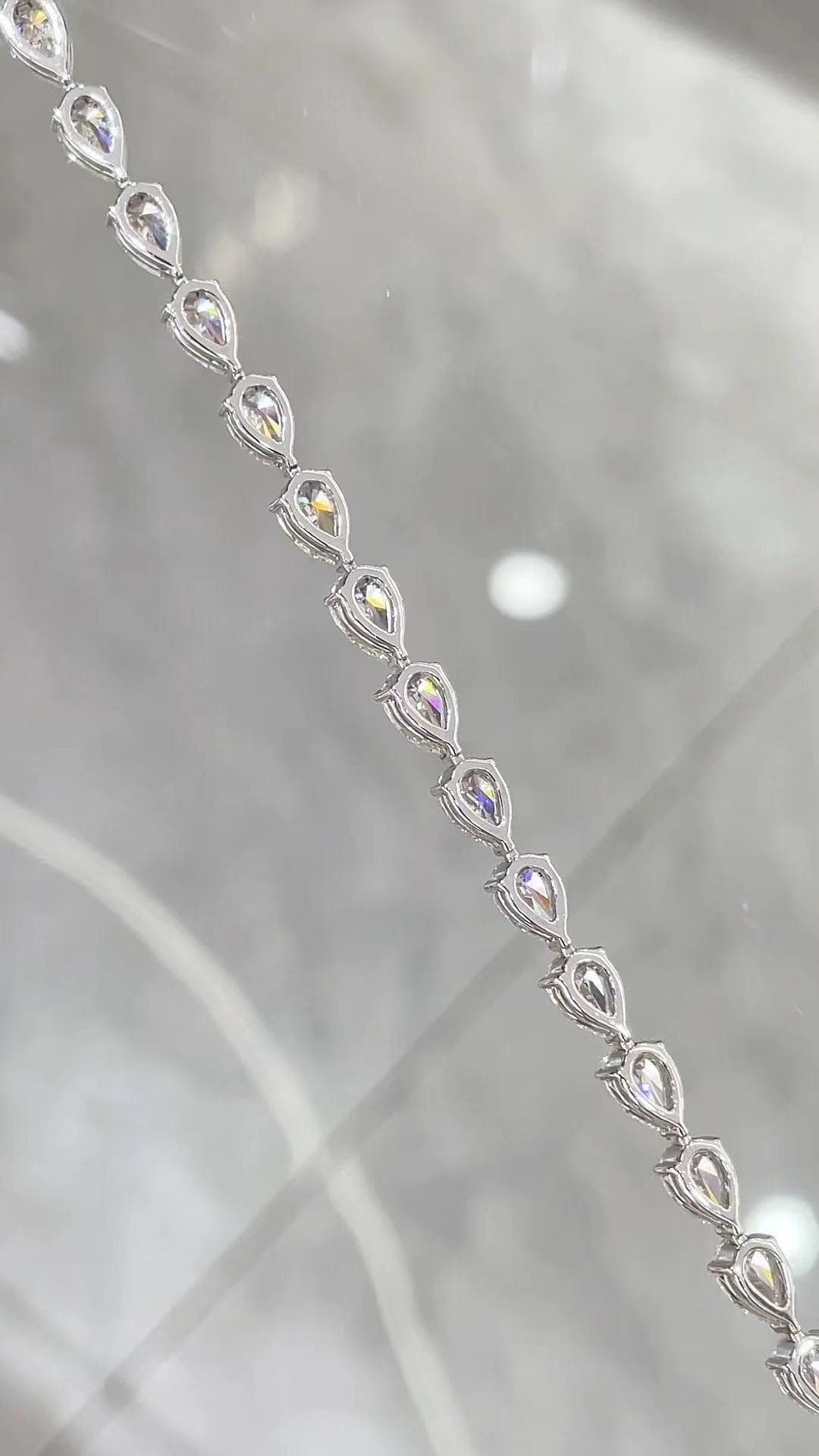 18K 30 分規格水滴手鍊 - 視角 3