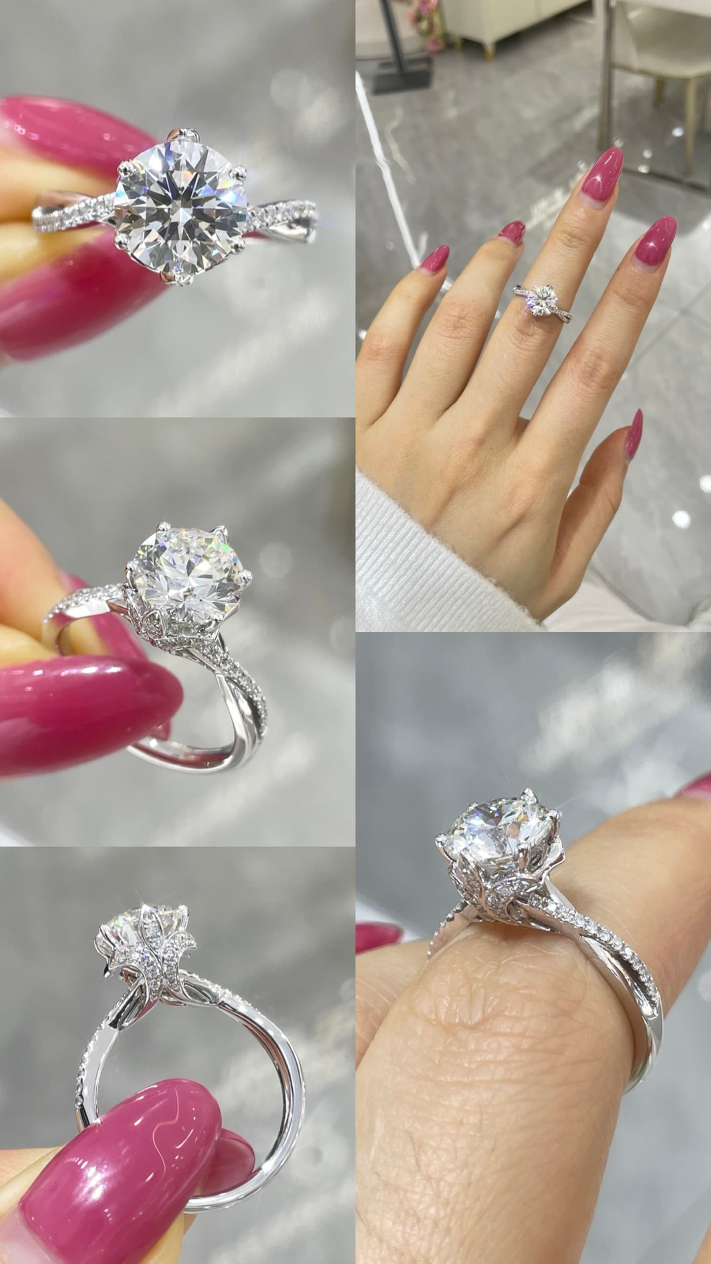 18K 2ct 鑽戒 - 視角 4