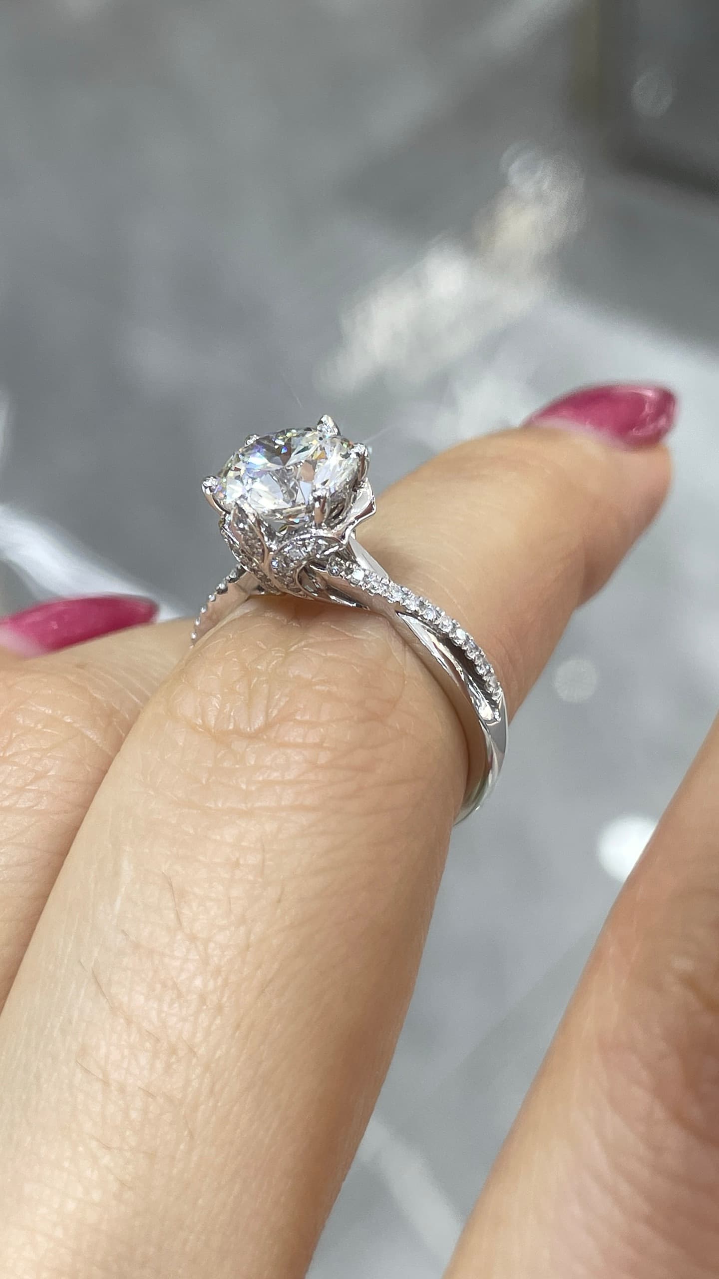 18K 2ct 鑽戒 - 視角 5