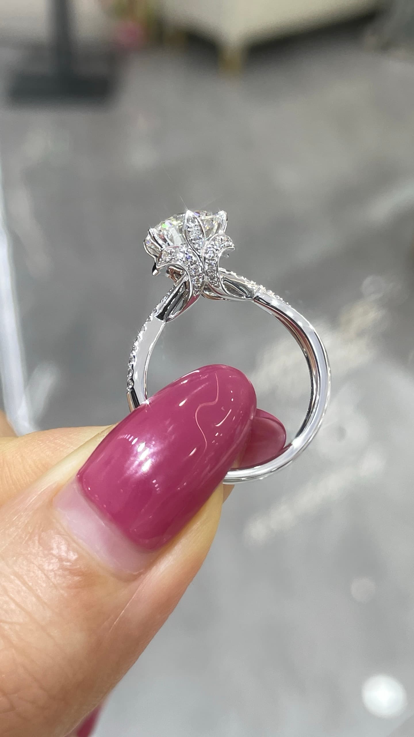 18K 2ct 鑽戒 - 視角 6
