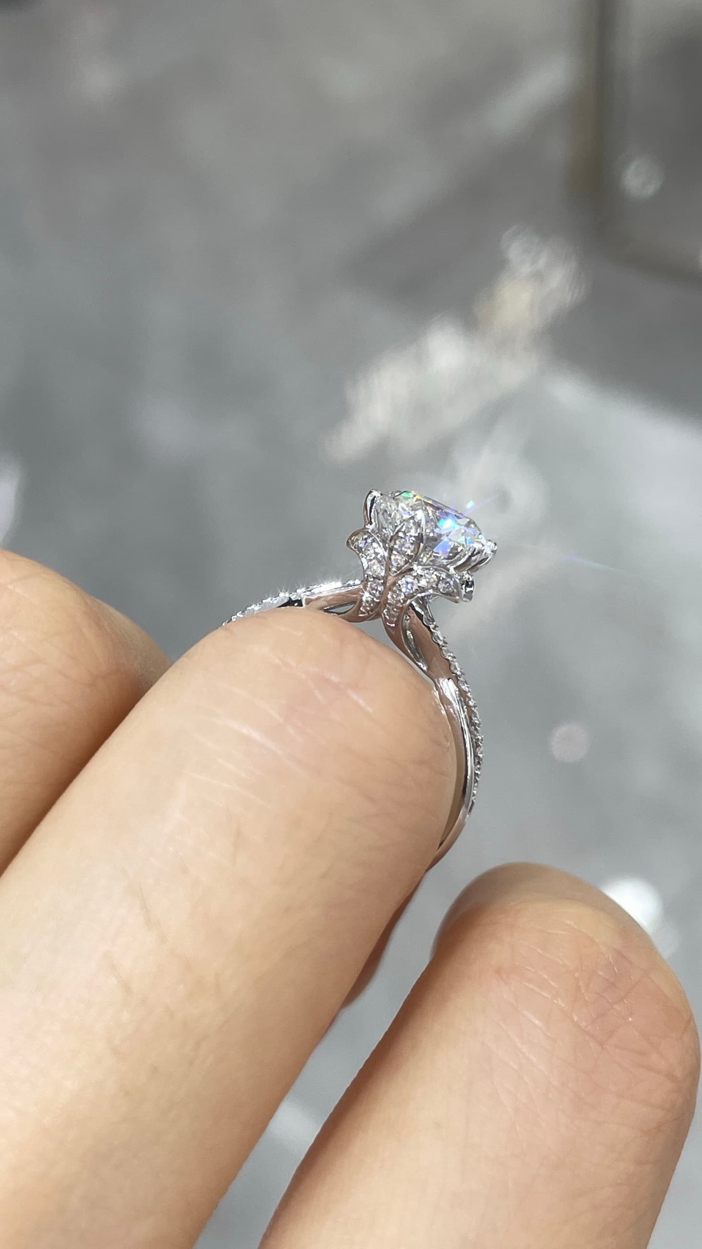 18K 2ct 鑽戒 - 視角 7