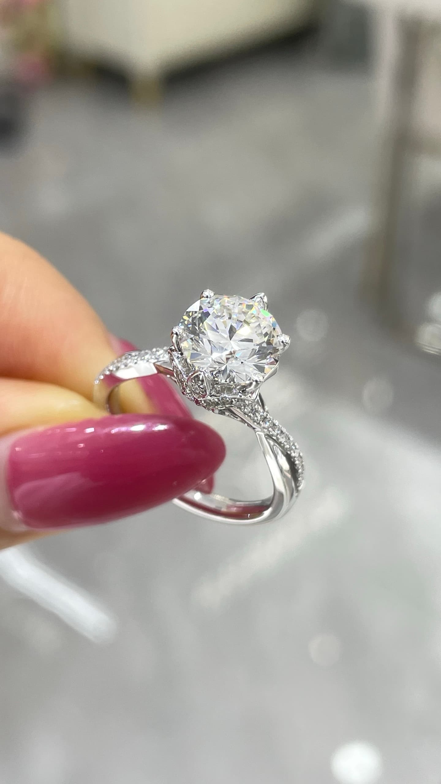 18K 2ct 鑽戒 - 視角 8