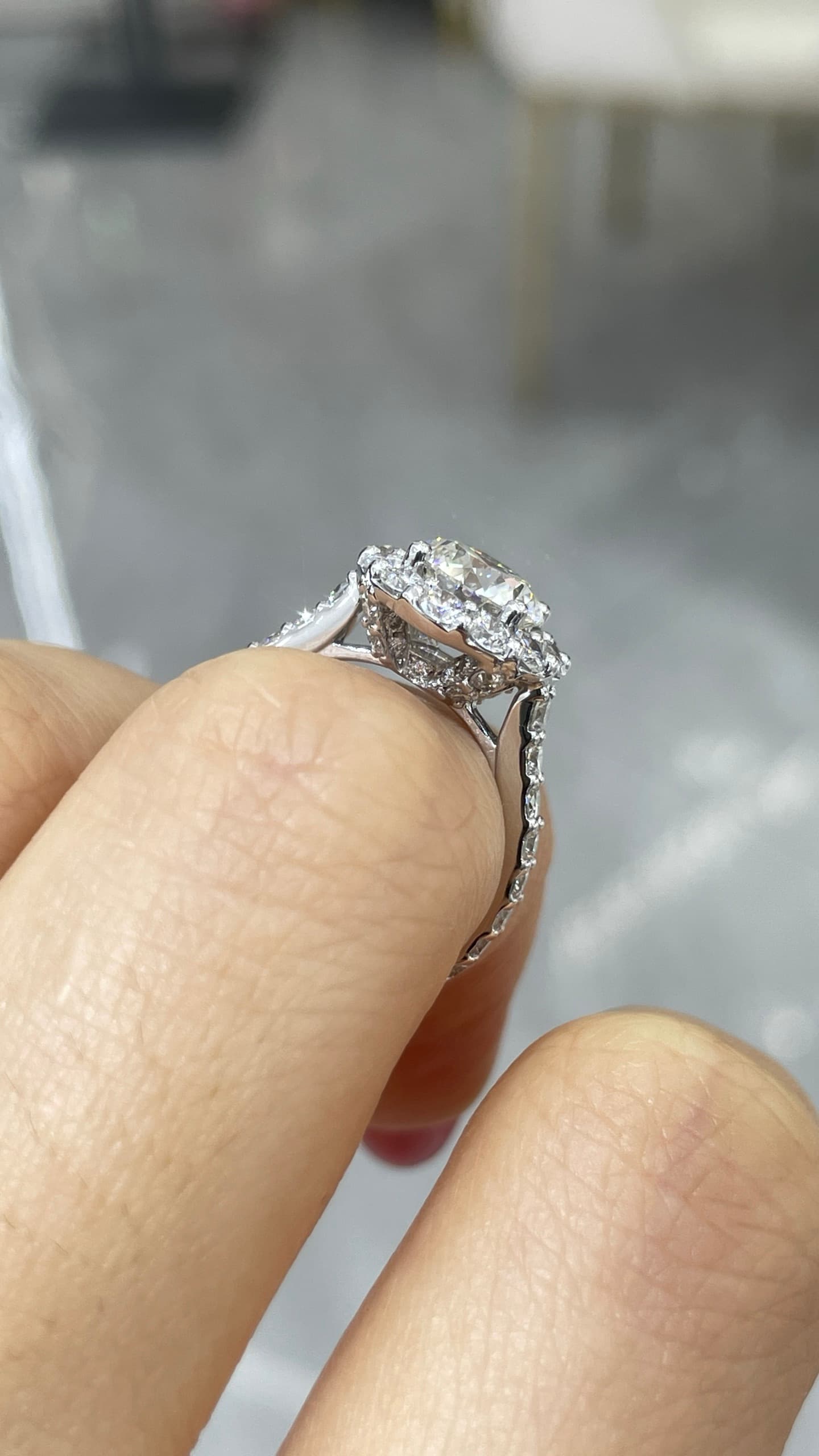 18K 金 1.5ct 鑽戒 - 視角 3
