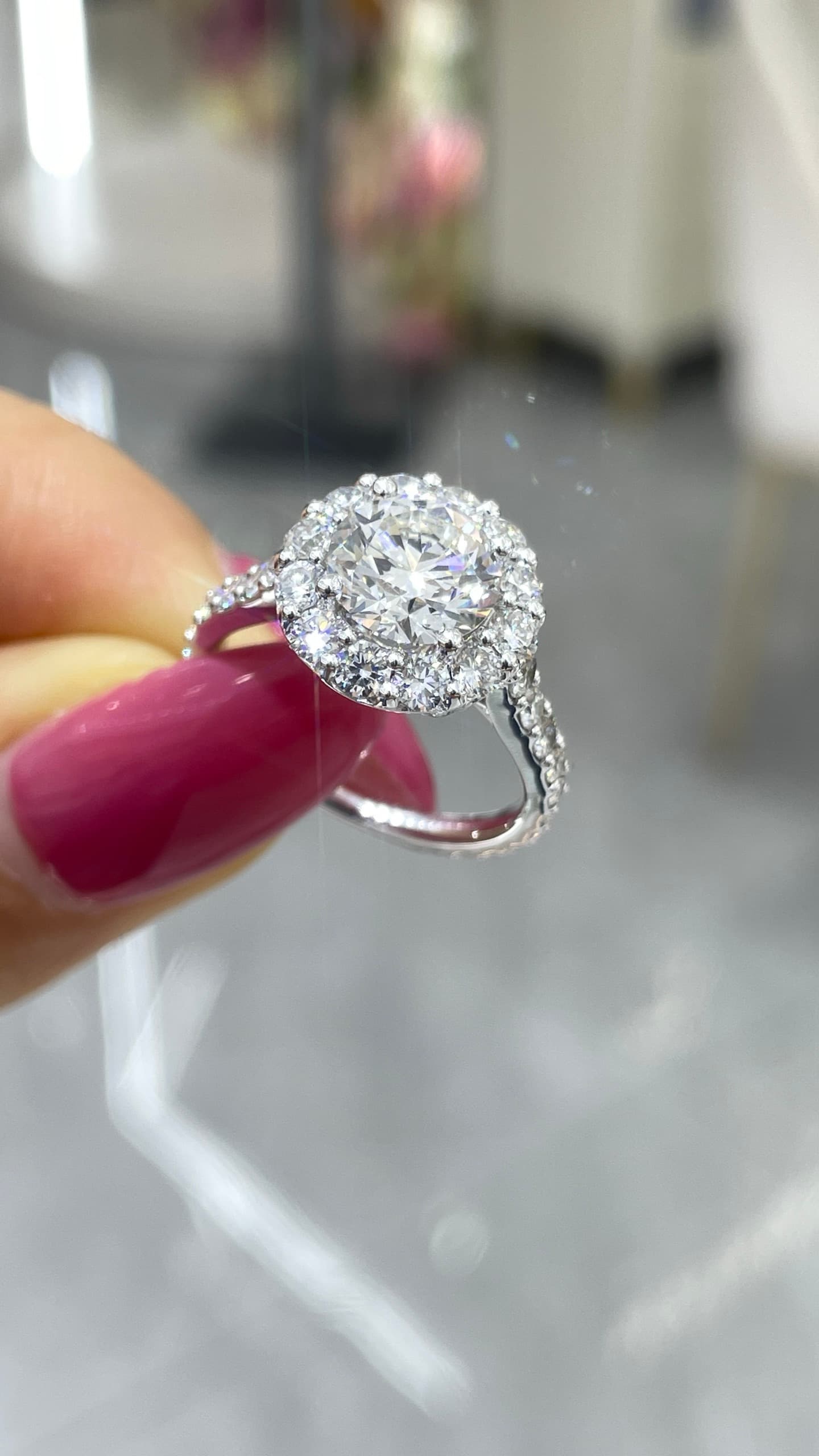18K 金 1.5ct 鑽戒 - 視角 4