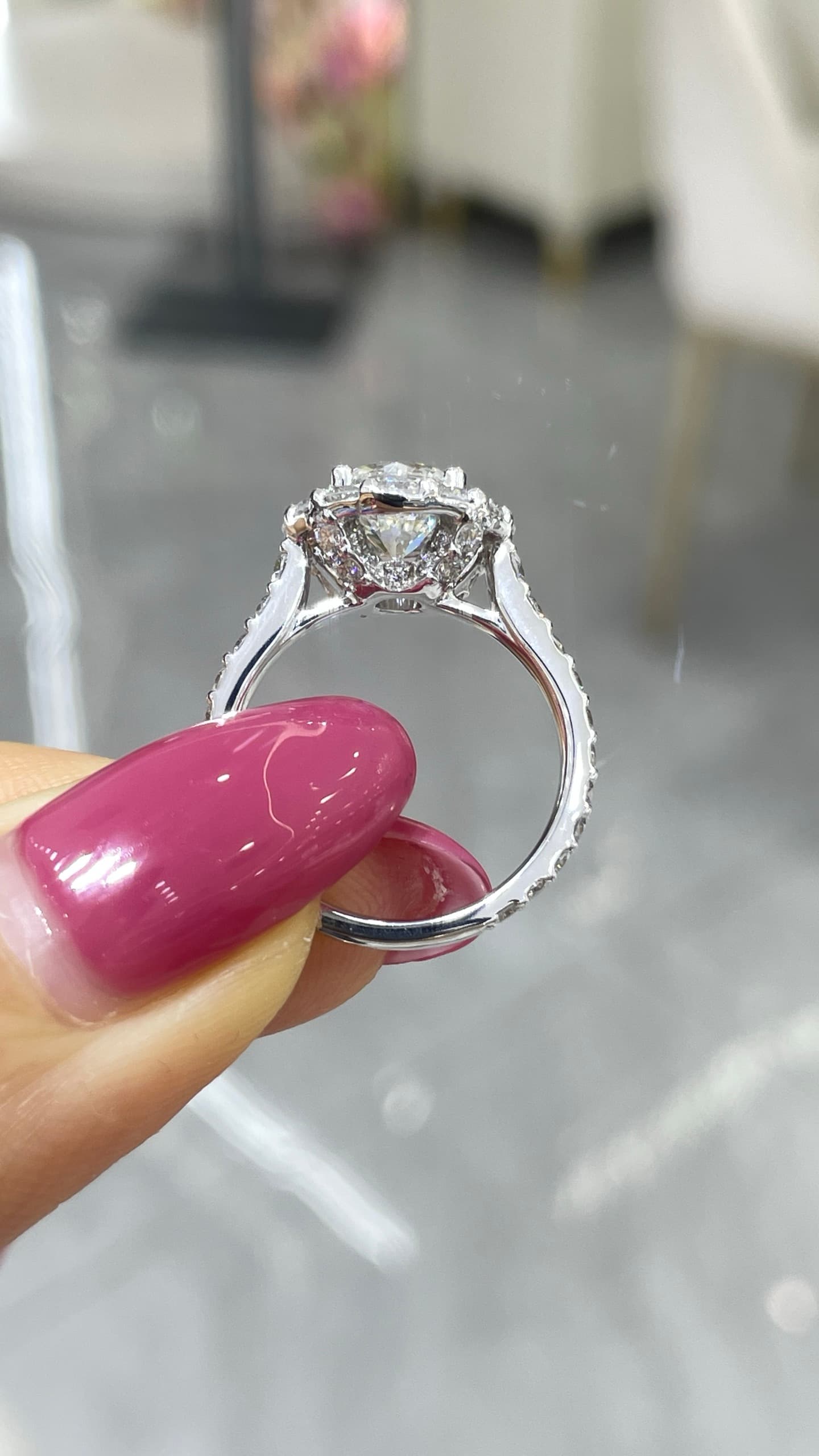 18K 金 1.5ct 鑽戒 - 視角 9