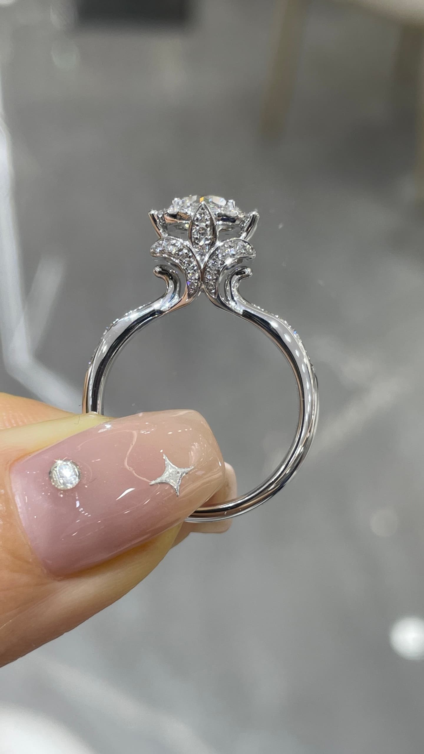18K 1ct 鑽戒 - 視角 4