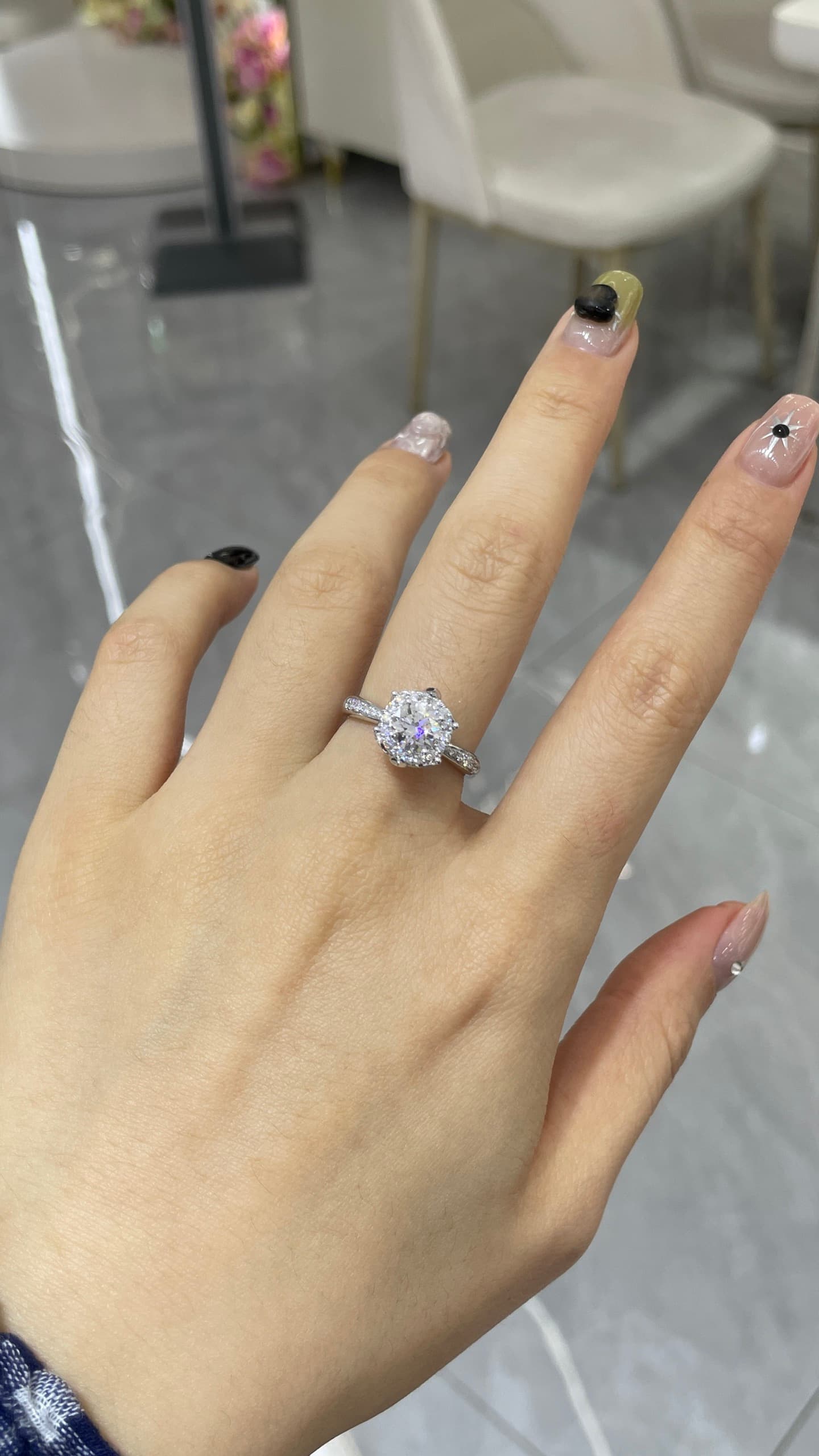 18K 1ct 鑽戒 - 視角 6