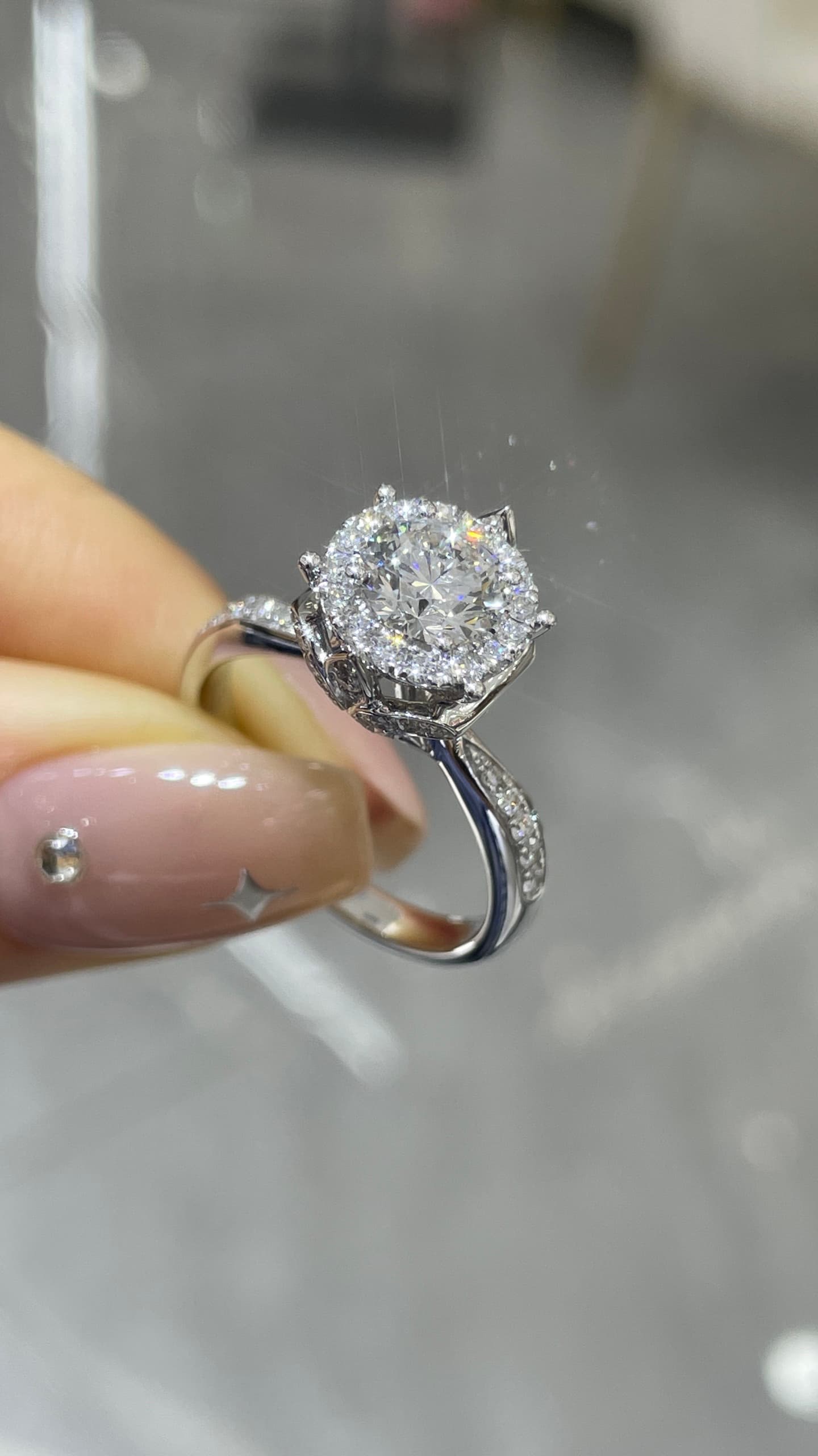 18K 1ct 鑽戒 - 視角 7