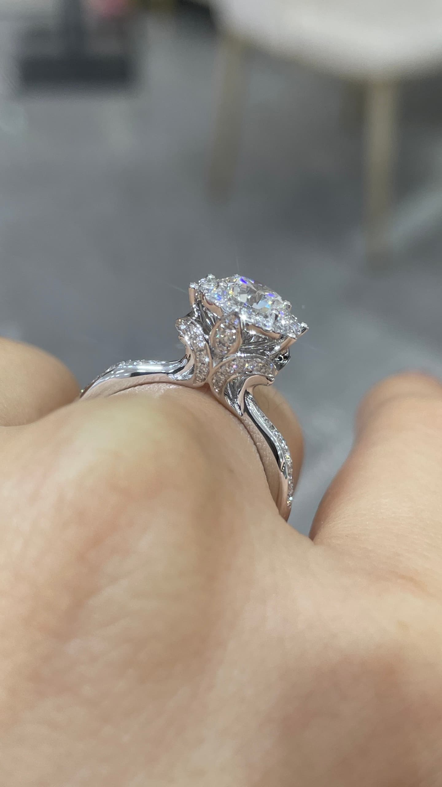 18K 1ct 鑽戒 - 視角 8
