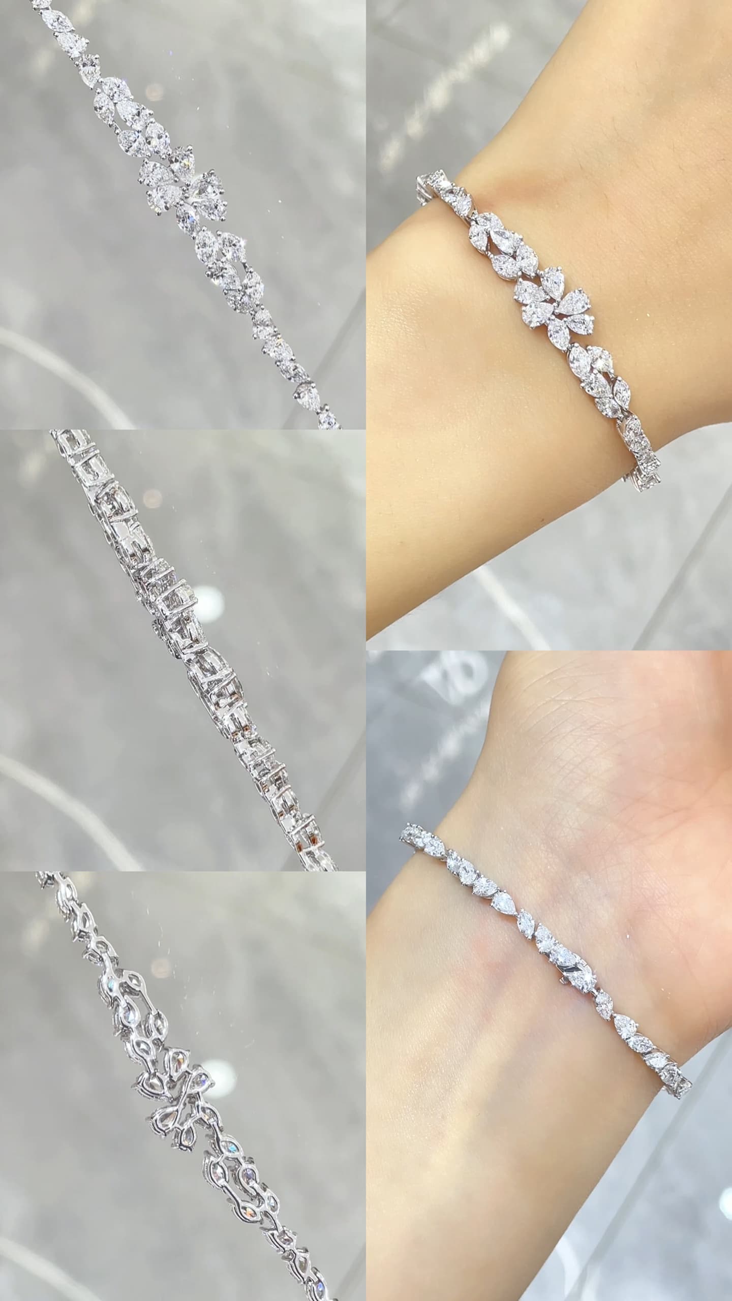 18K 鑽石手鍊 - 視角 6