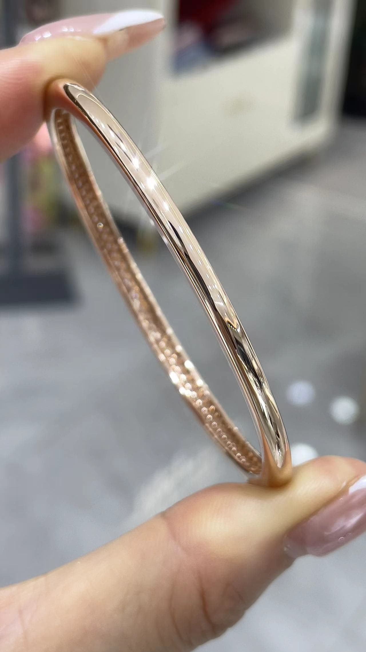 18K 鑽石手鐲 - 視角 9