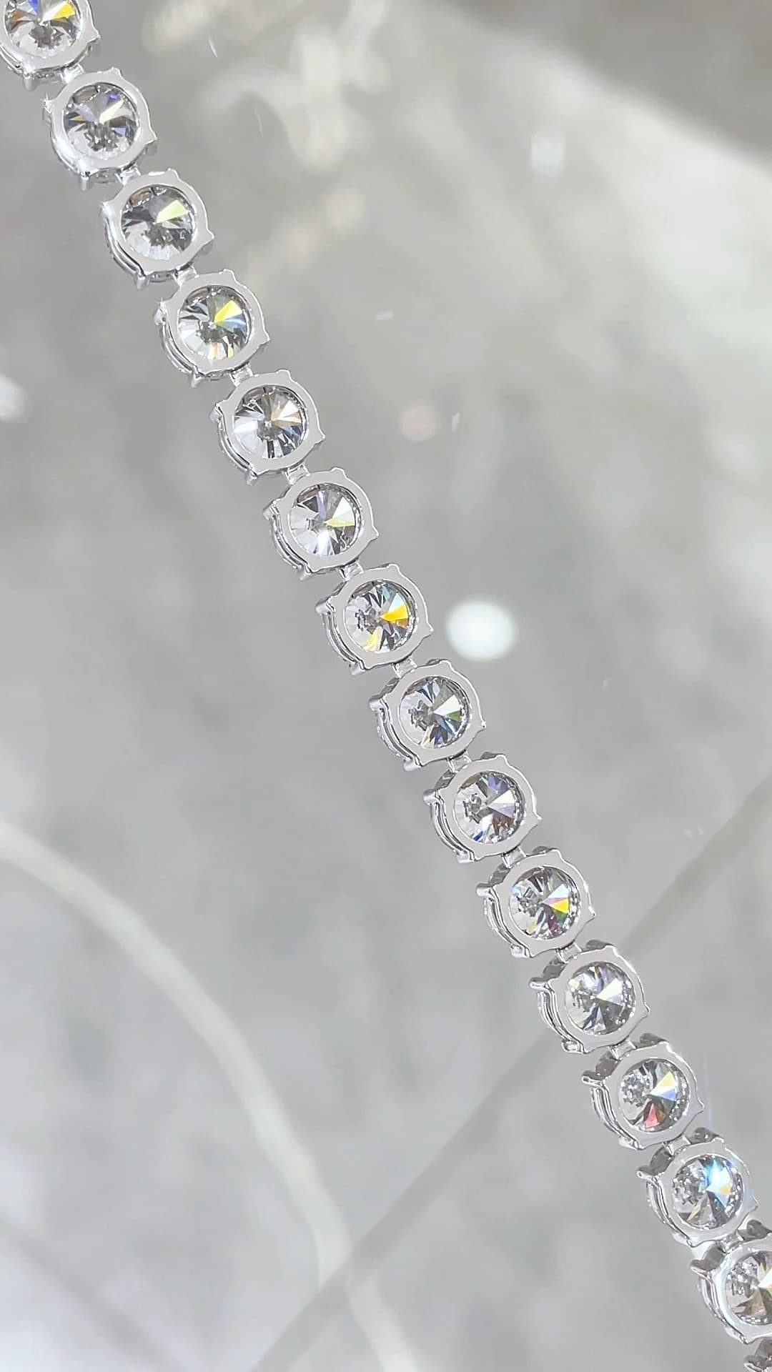 Pt950 1ct 網球手鍊 - 視角 3