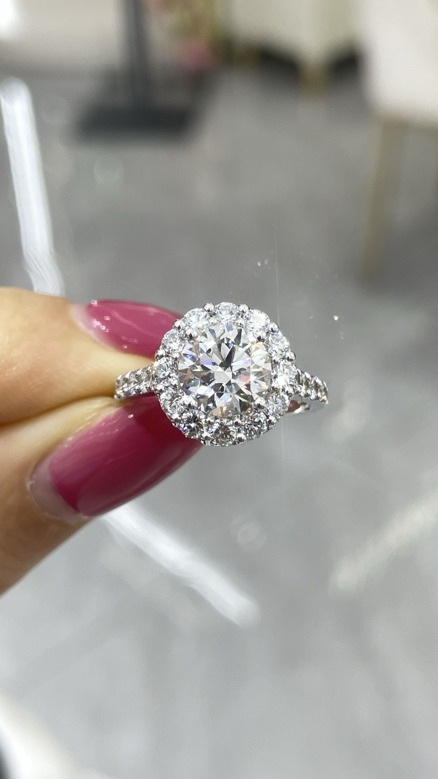 18K 金 1.5ct 鑽戒